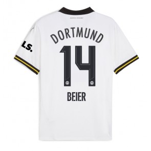 Borussia Dortmund Maximilian Beier #14 Alternativní Dres 2024-25 Krátký Rukáv